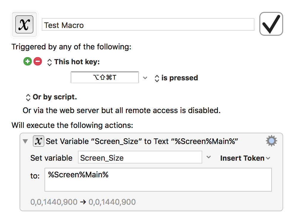 keyboard maestro substring