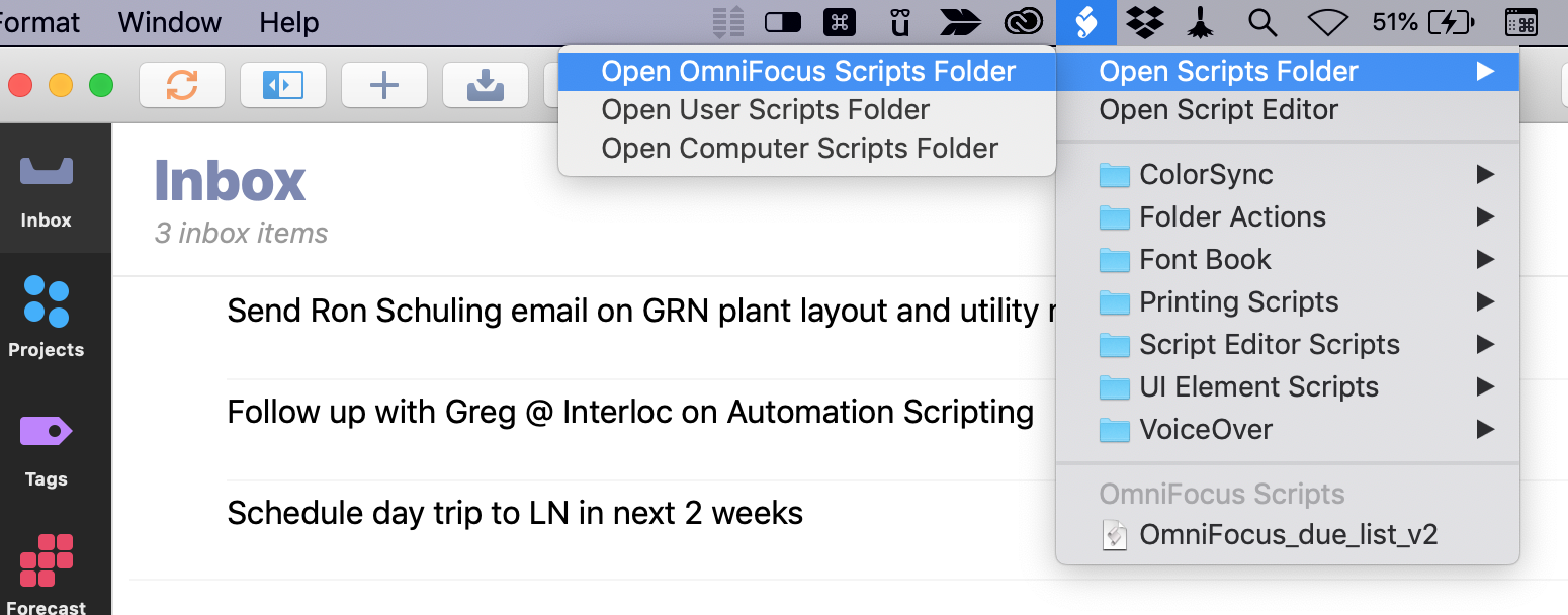 omnifocus script